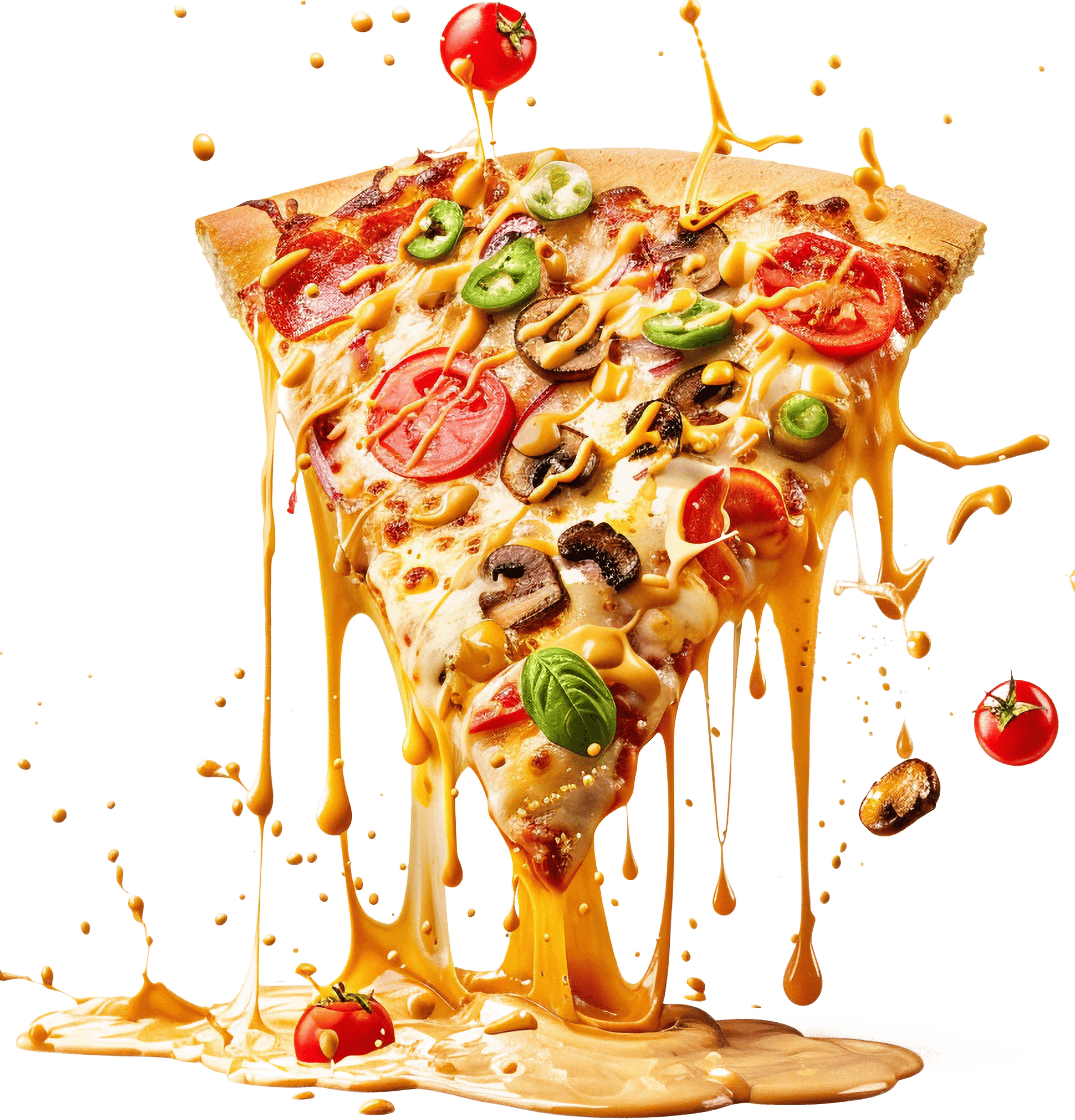 Delicious Pizza Slice